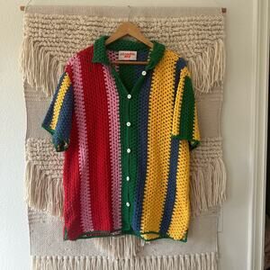 Memorial Day Pramuka Crochet Cardigan